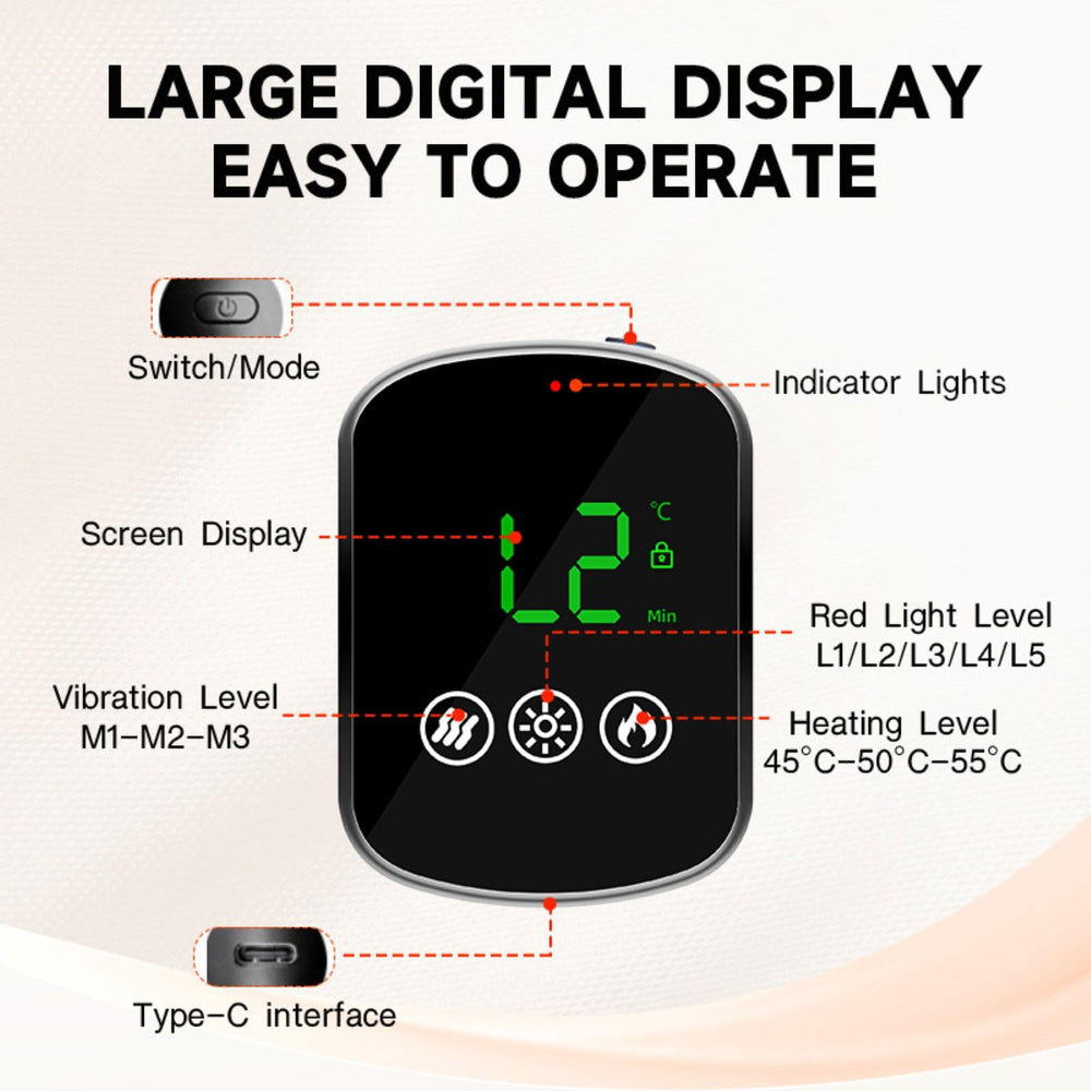 Solun belt offering five light modes including pulse and breathing effects