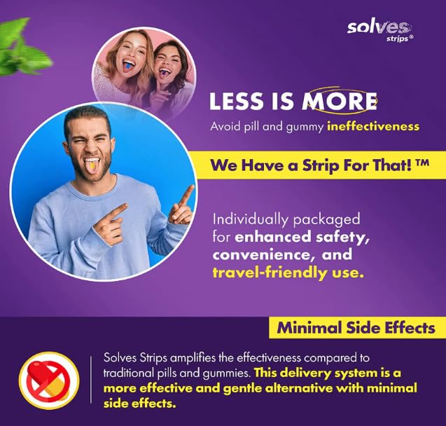 Solves Strips fast-acting hydration without sugars in Berry Blast flavor.