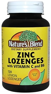Somall Nature's Blend zinc lozenge lemon pack image for easy daily use
