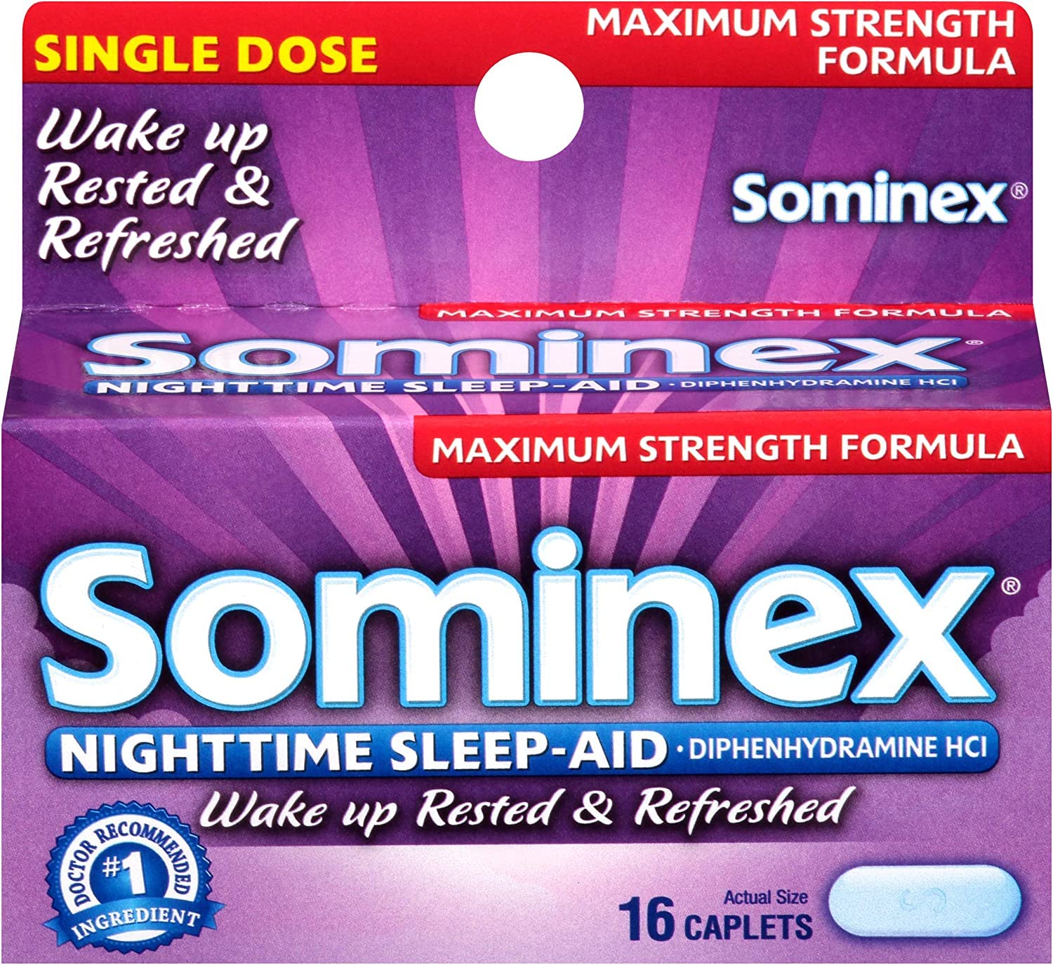 Sominex bulk multipack offers convenient nighttime relief for sleepless nights