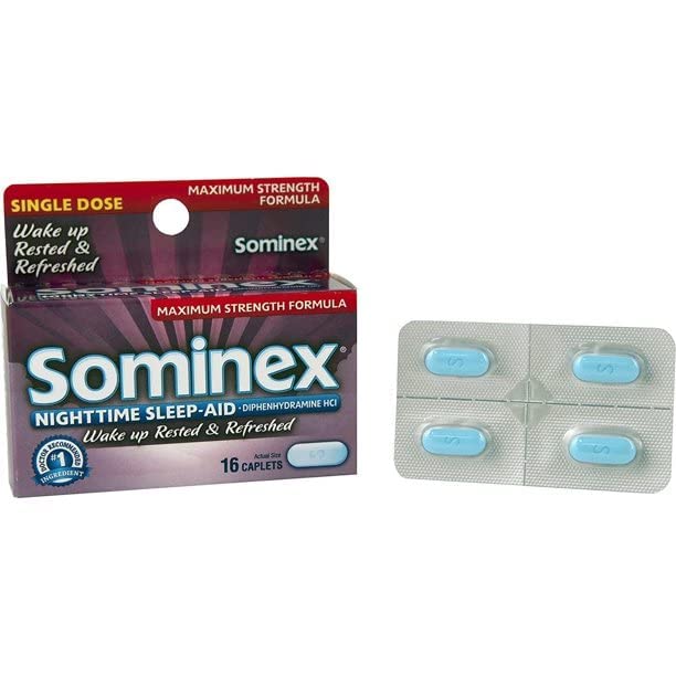 Sominex packaging with NDC codes helps verify product authenticity