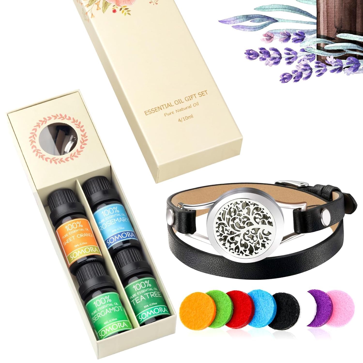 SOMORA diffuser bracelet gift set for women suitable for special occasions