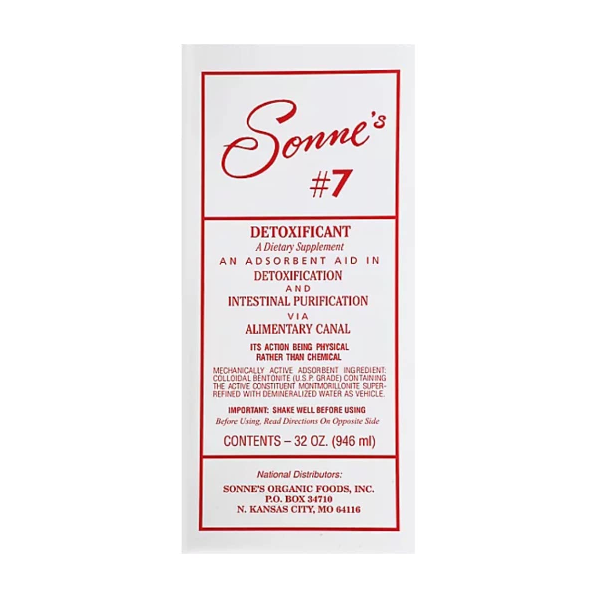 Sonne's Detoxificant #7 bottle on a shelf, suggesting a calm daily routine.