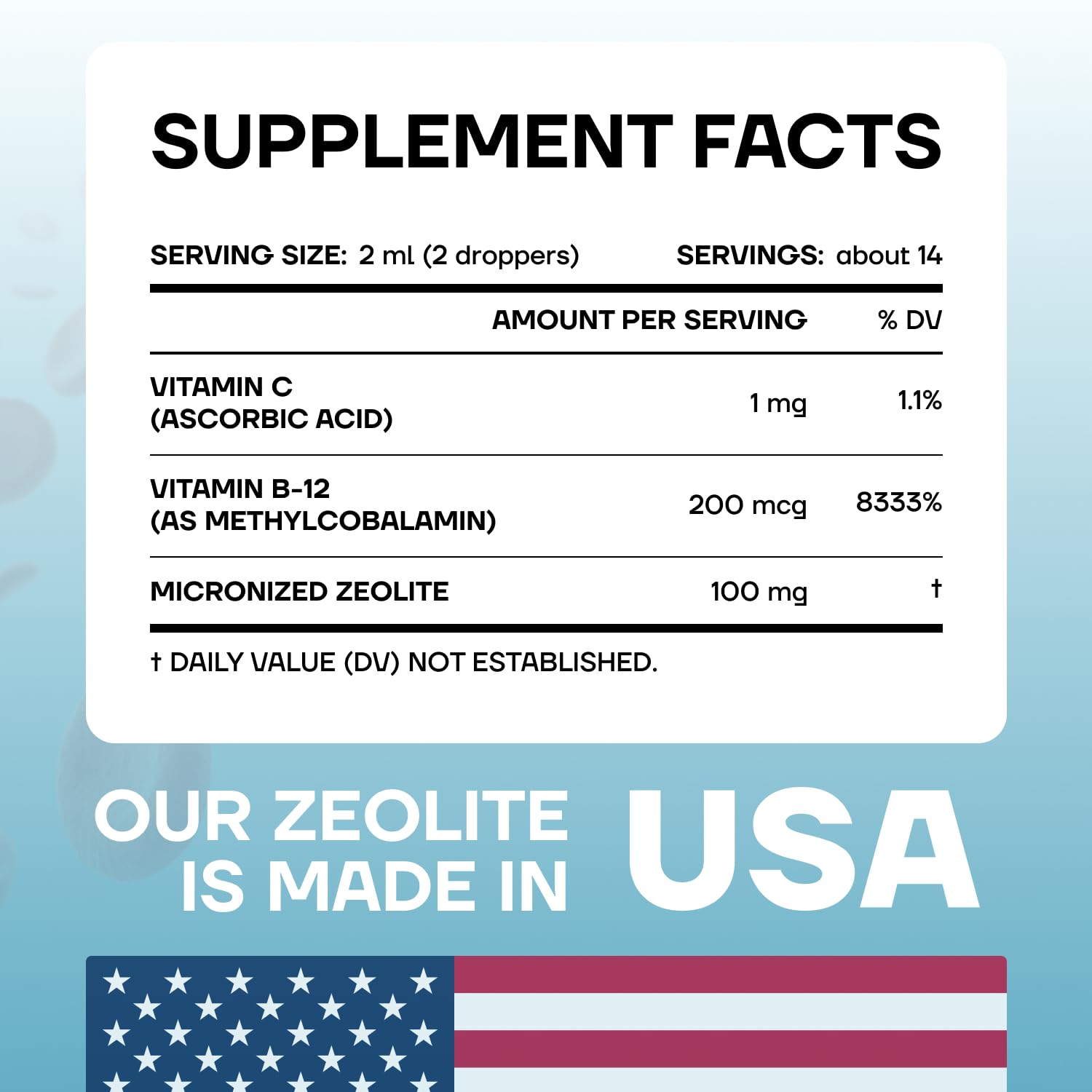 SonoHealth Plastiq Off Zeolite with Vitamin C & B-12.