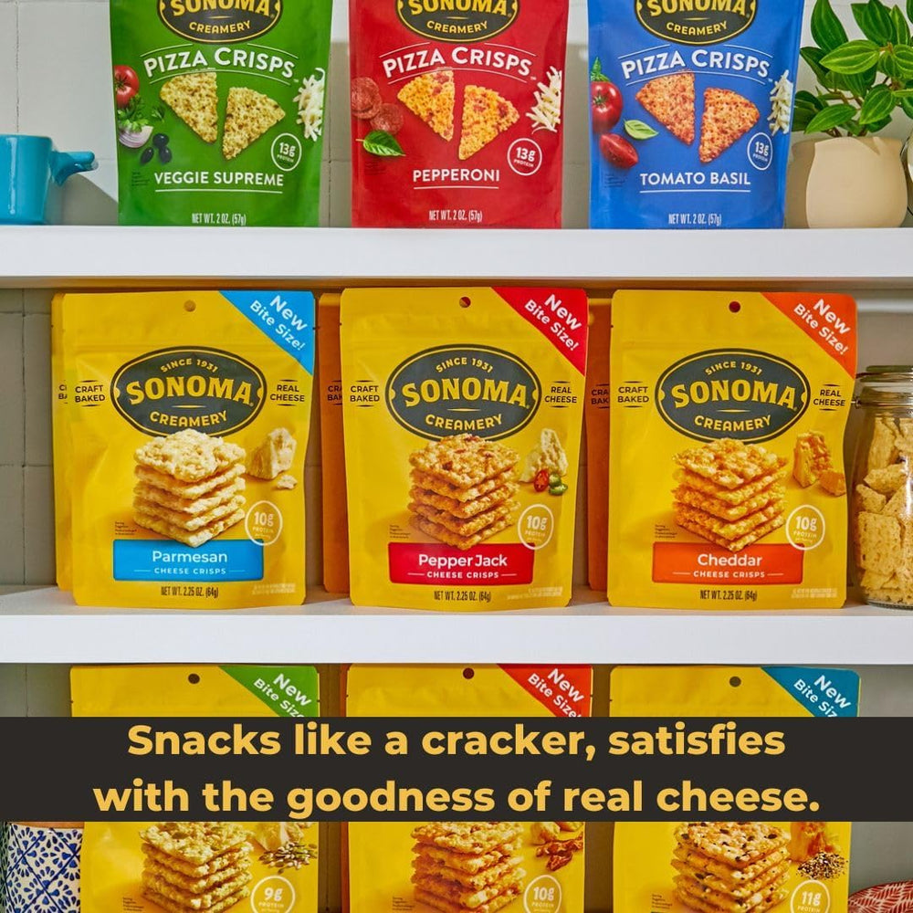 Parmesan Crisps on a cheese board, elevating savory snacking