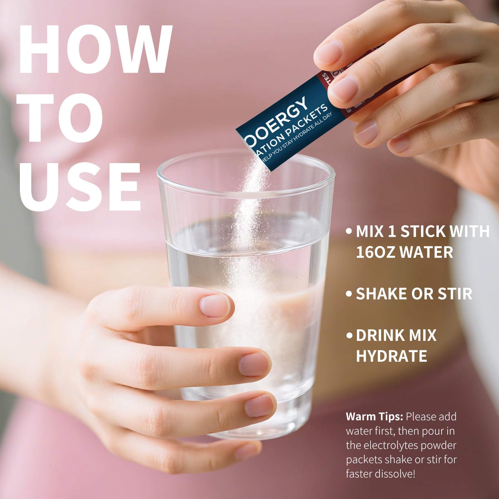Sooergy sugar-free electrolyte mix suitable for keto and vegetarian diets