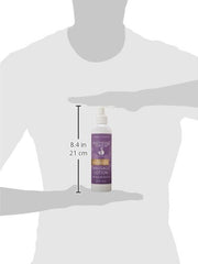 Soothing Touch Herbal Lavender Lotion texture-hand demonstrates smooth application for massage sessions