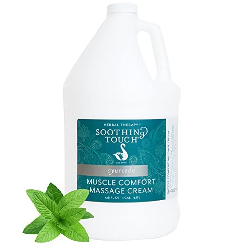 Soothing Touch Muscle Comfort Cream aroma-eucalyptus provides refreshing scent during sessions