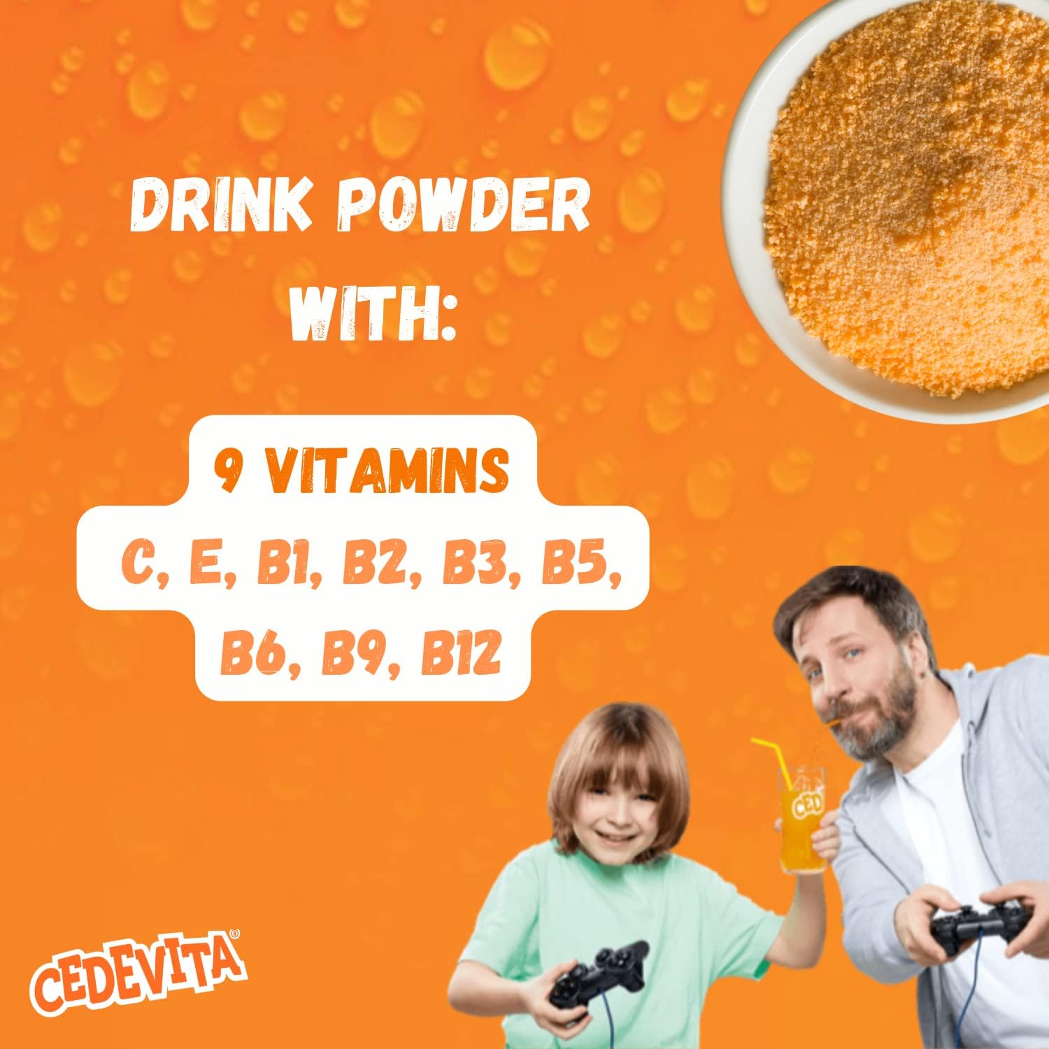 Sorina Cedevita Lemon/Orange flavor options offer refreshing citrus taste