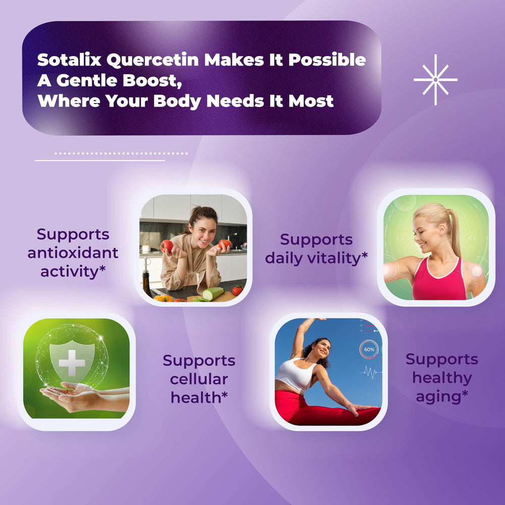 Sotalix Supplement zinc vitamin D3 elderberry ingredients shown for comprehensive wellness.