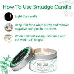 Soul Sticks smudge candle white sage closeup showcases natural scent