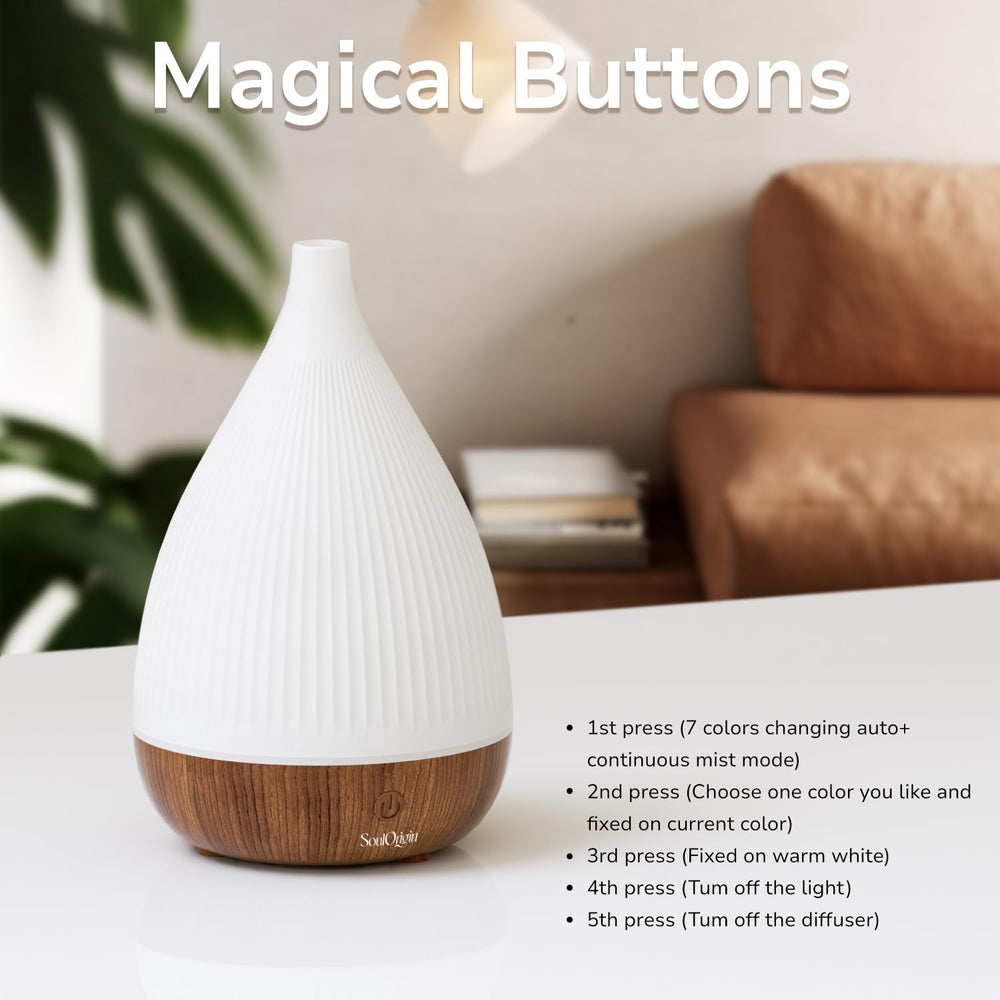 SoulOrigin diffuser in gift-ready packaging for self-care