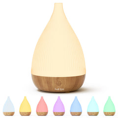 SoulOrigin ultrasonic diffuser mist filling the room with calming aroma at home