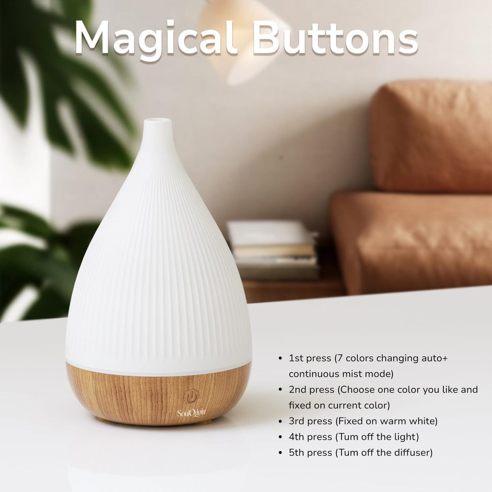 SoulOrigin quiet operation allows peaceful relaxation or focus without distraction