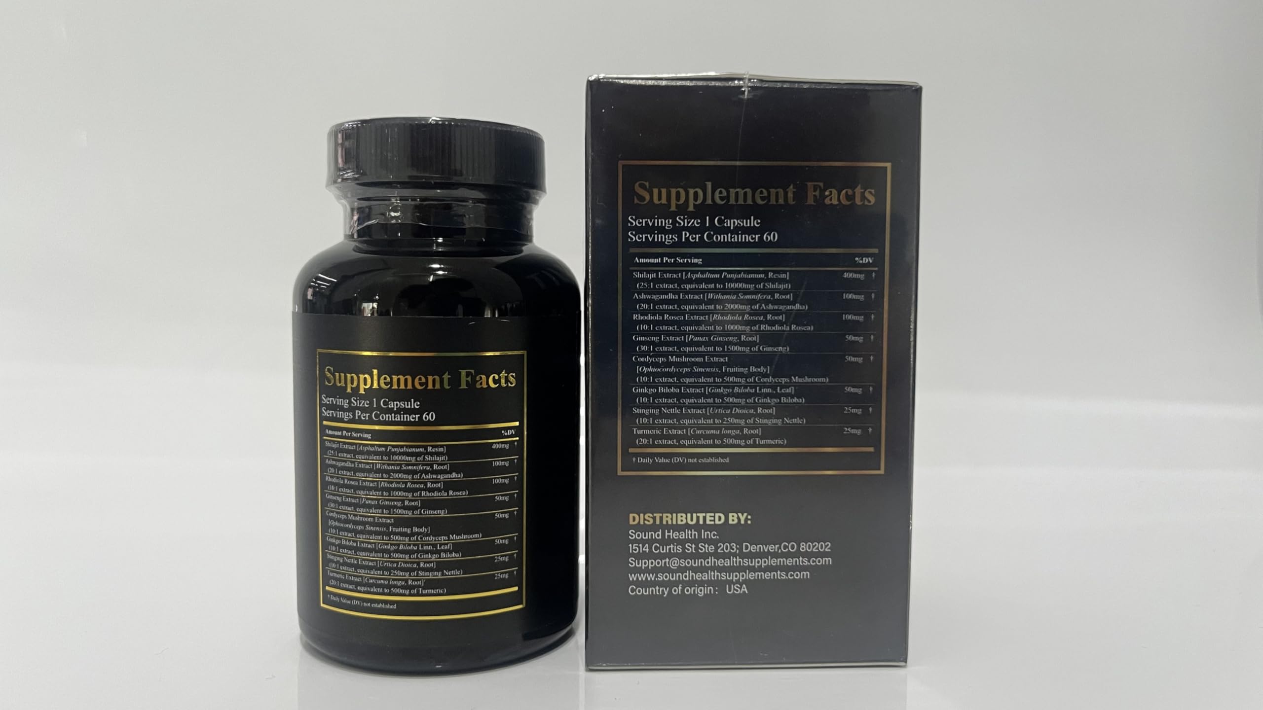 Lifestyle scene of a user taking a SoundHealth Shilajit capsule daily.