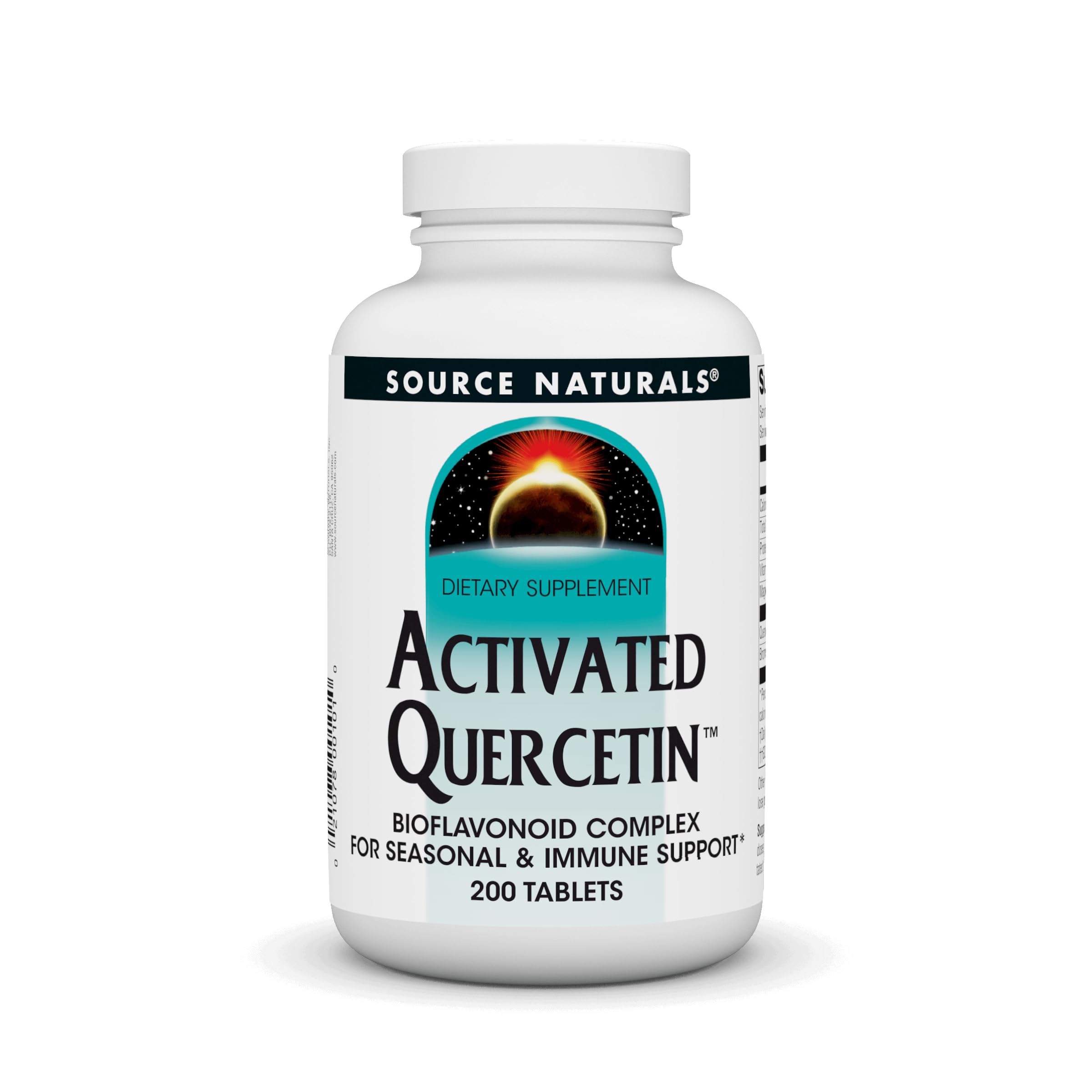 Source Naturals Activated Quercetin bottle ready for seasonal support use