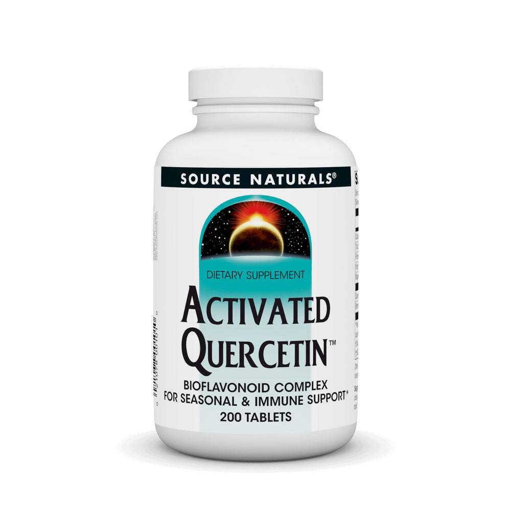 Source Naturals Activated Quercetin bottle ready for seasonal support use