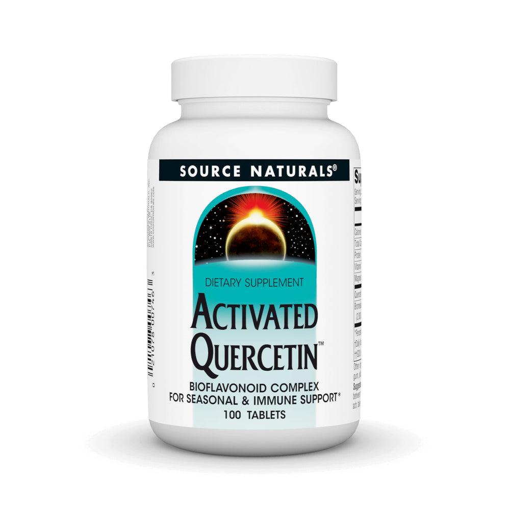 Source Naturals Activated Quercetin bottle for daily use