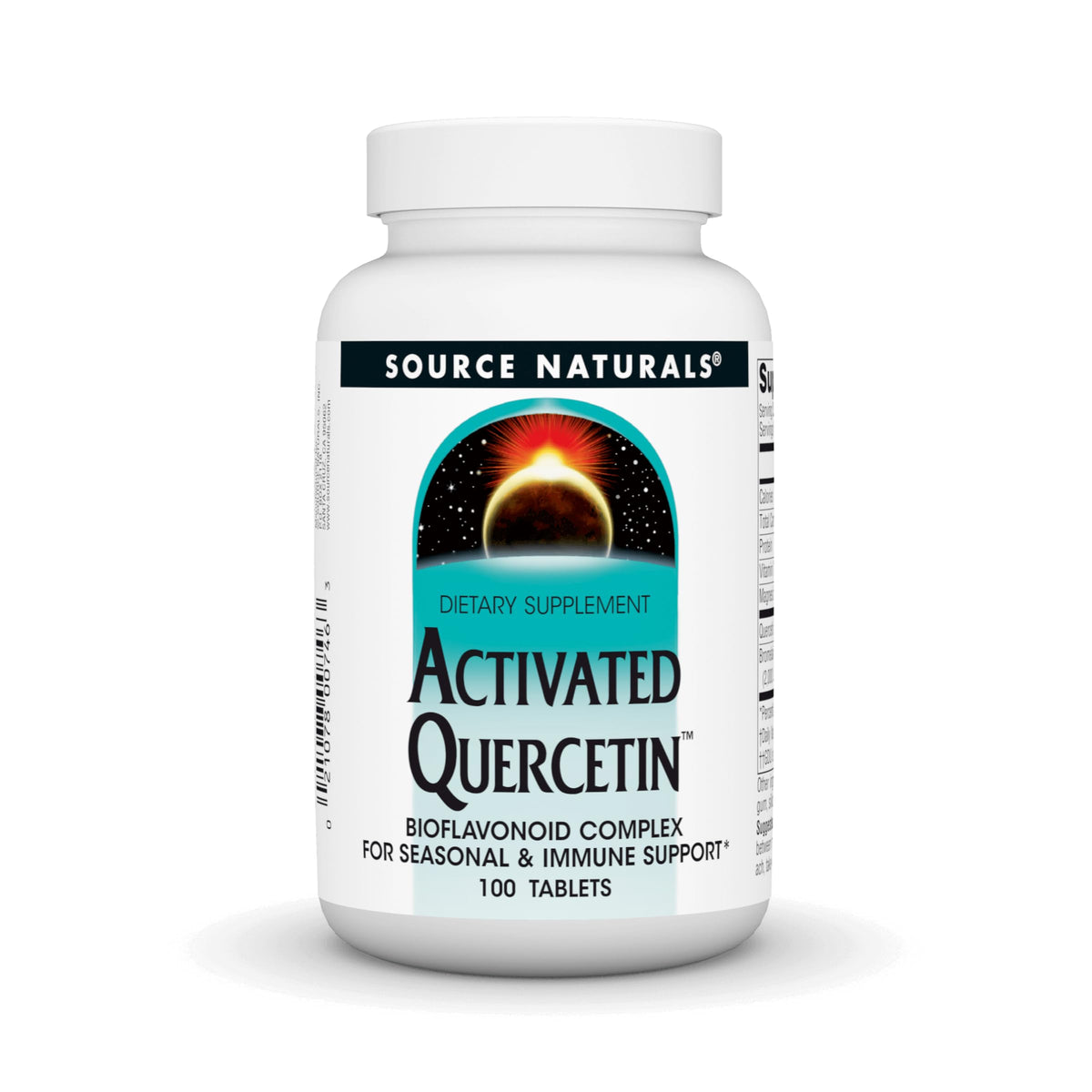 Source Naturals Activated Quercetin bottle for daily use
