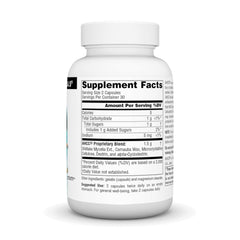 Source Naturals AHCC 750 mg capsules close-up for convenient daily wellness.