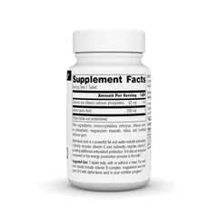 Close-up of Alpha Lipoic Acid 200 mg tablet for easy daily use