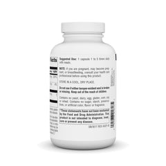 Label detail shows 500 mg per capsule for Source Naturals Ascorbyl Palmitate
