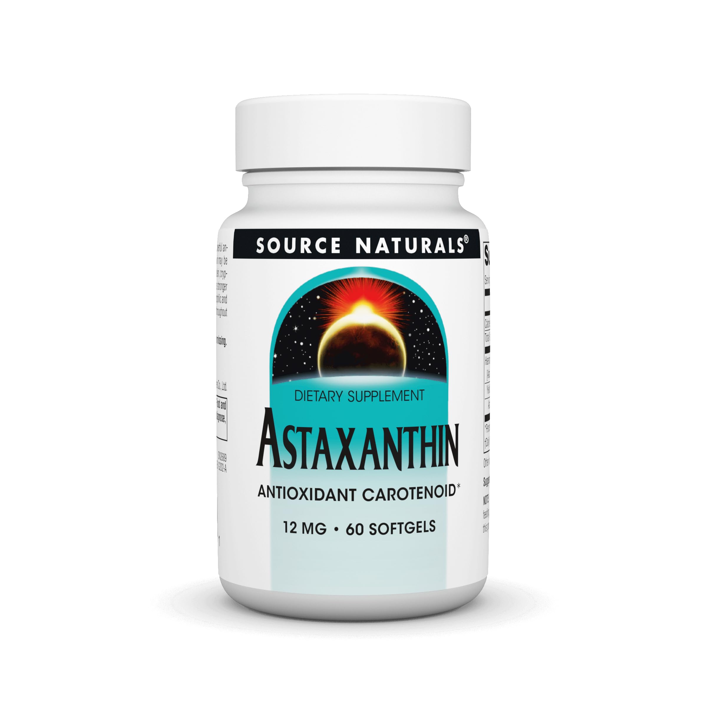 Source Naturals Astaxanthin softgel bottle ready for daily antioxidant support