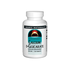 Source Naturals Calcium D-Glucarate bottle for daily detox support.