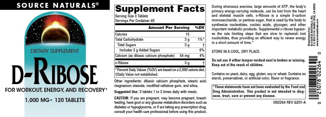 D-Ribose supports energy and recovery after intense exercise