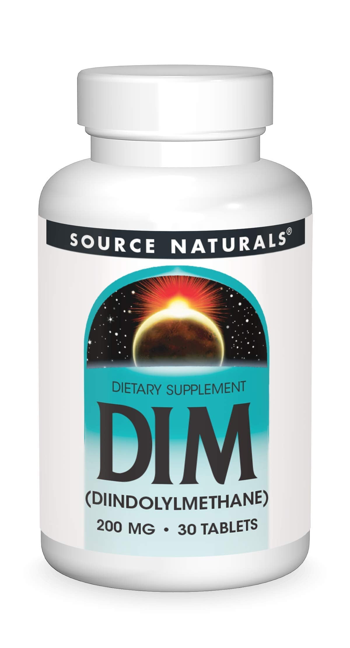Source Naturals DIM 200 mg tablets for daily wellness