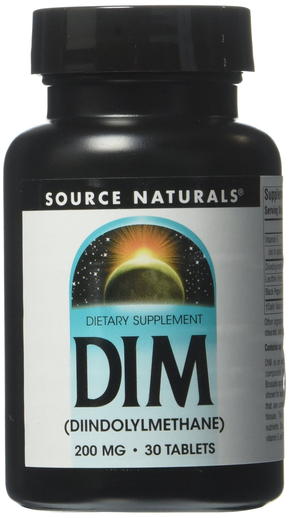 Source Naturals DIM with BioPerine highlighting enhanced absorption
