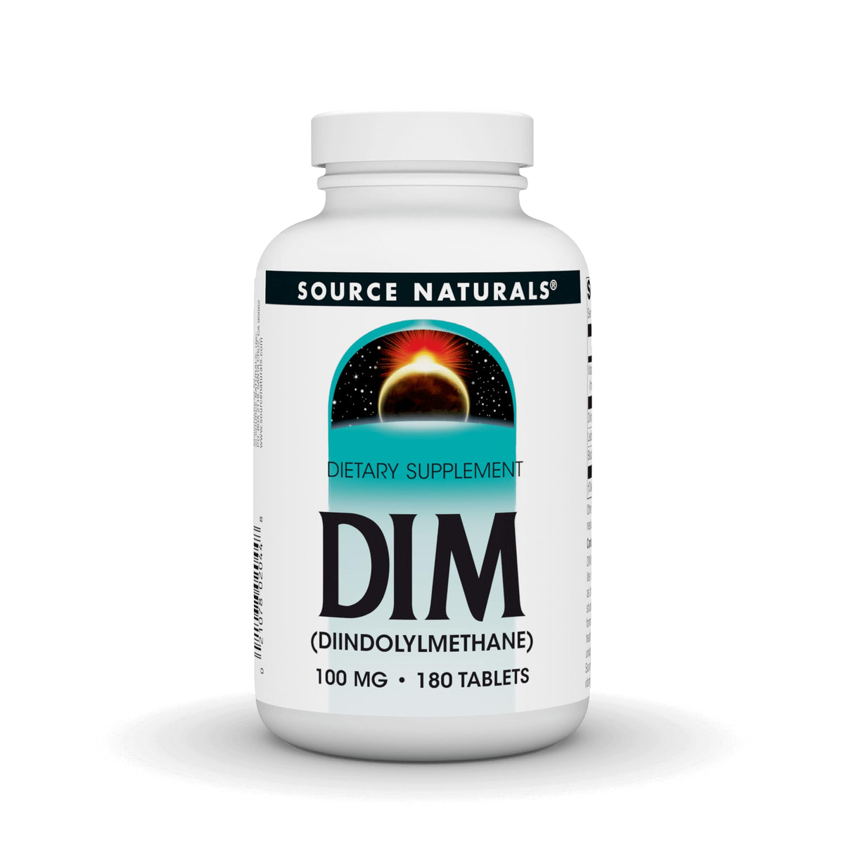 Source Naturals DIM bottle front view for daily wellness support.