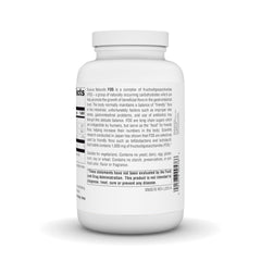 Source Naturals FOS tablets inside bottle for daily use