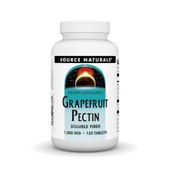 Source Naturals Grapefruit Pectin bottle-front image for daily soluble fiber support.