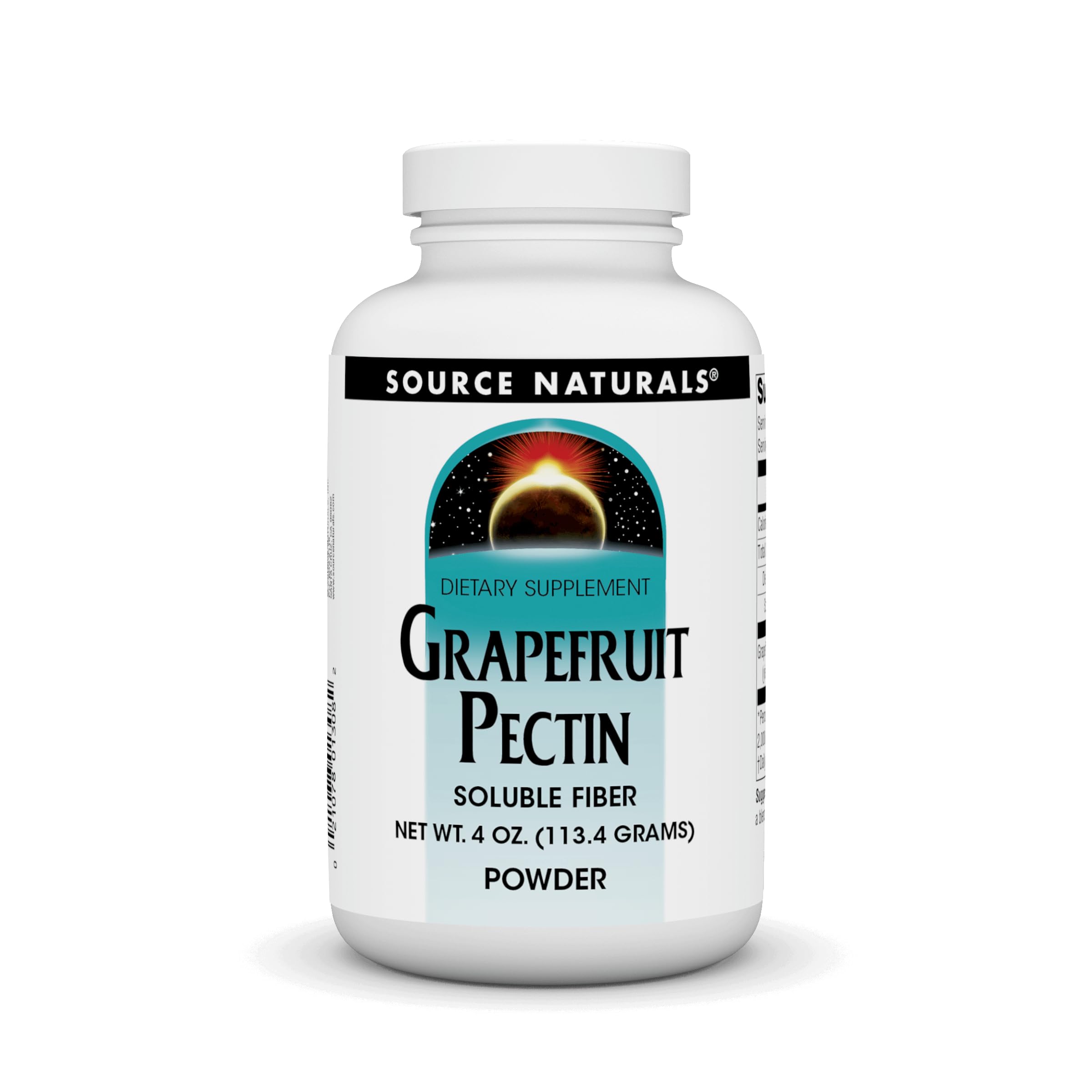 Source Naturals Grapefruit Pectin powder bottle for everyday blends