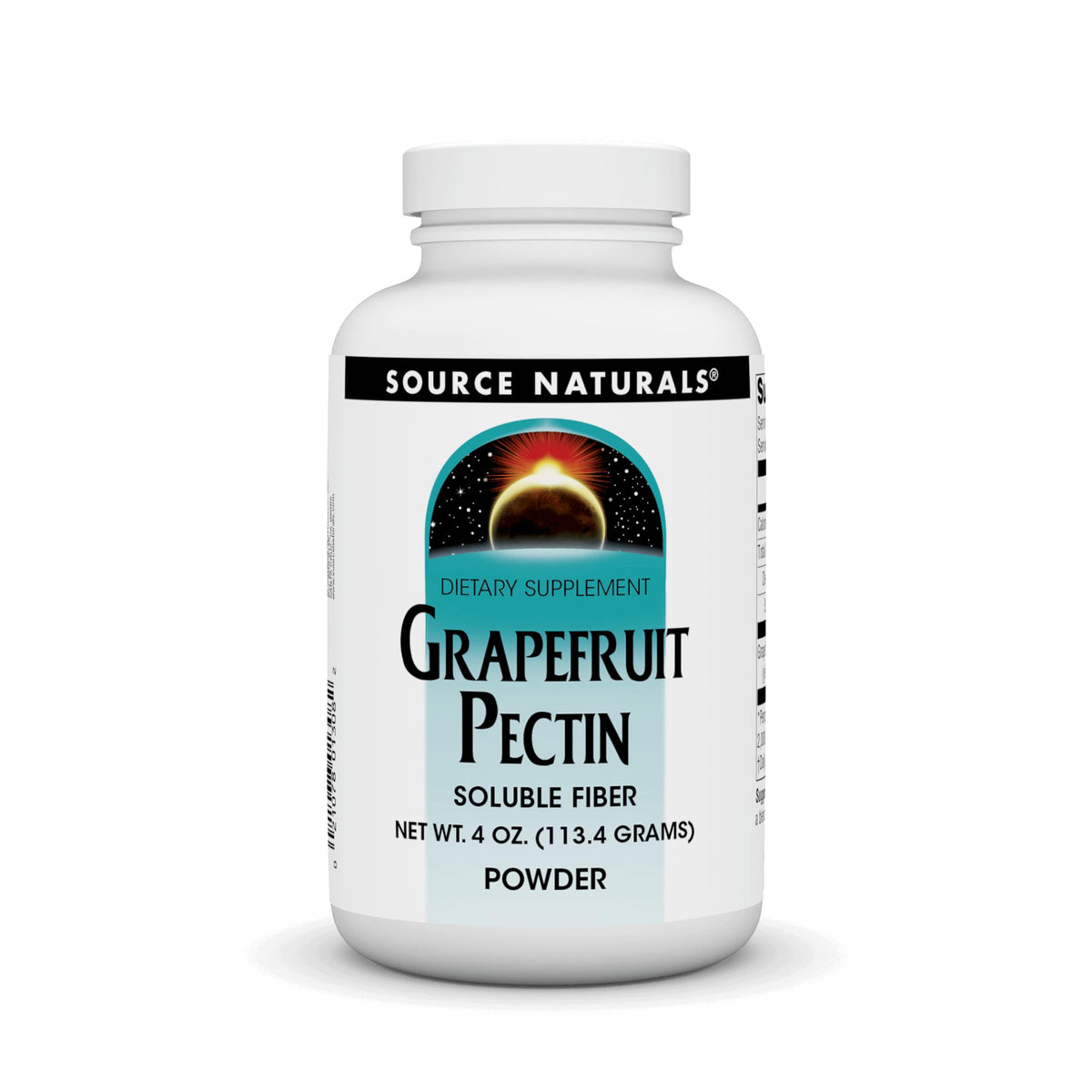 Source Naturals Grapefruit Pectin powder bottle for everyday blends