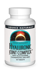 Source Naturals Hyaluronic Joint Complex bottle supports daily joint health.