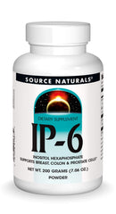 Source Naturals IP-6 Powder bottle for daily dietary support.