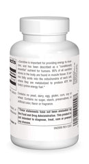 Source Naturals L-Carnitine capsules neatly packaged for daily endurance.