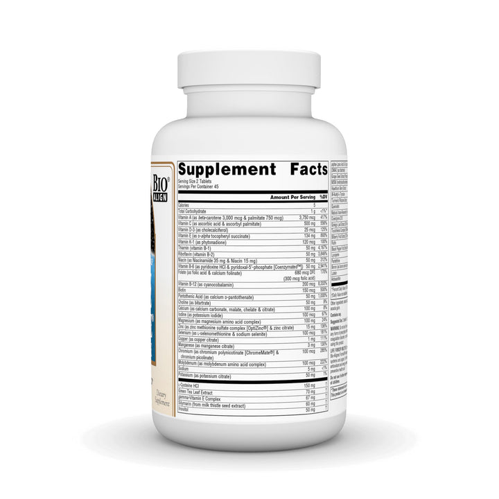 Source Naturals Life Force Multiple tablets close-up showing dosage