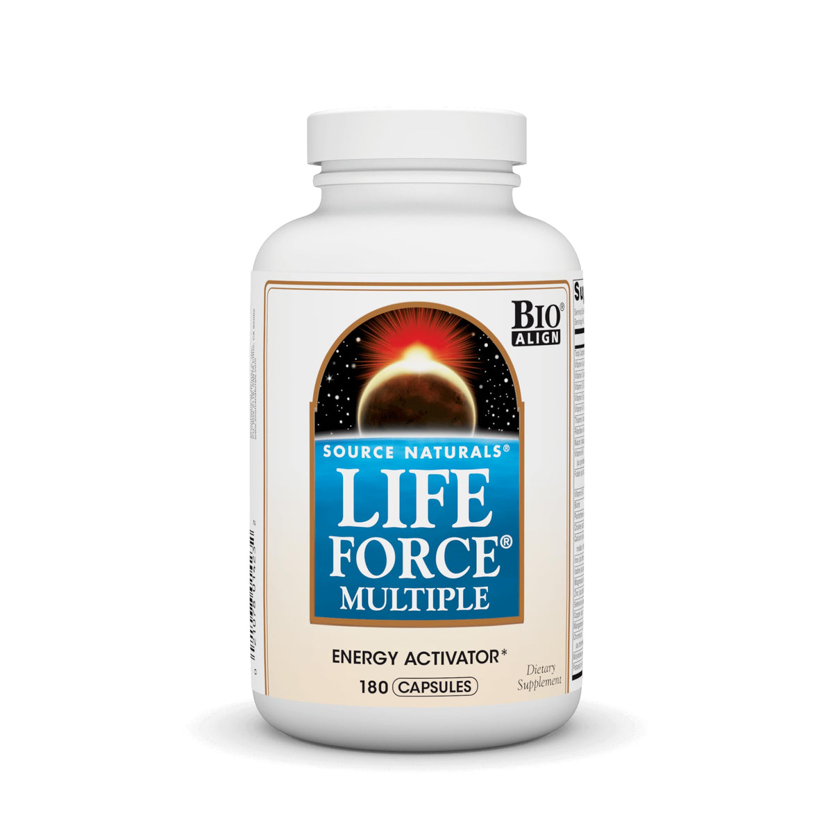 Source Naturals Life Force Multivitamin bottle showcases complete daily support