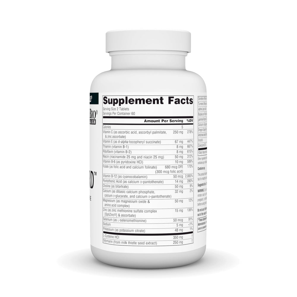 Liver Guard tablets close-up highlighting key ingredients.