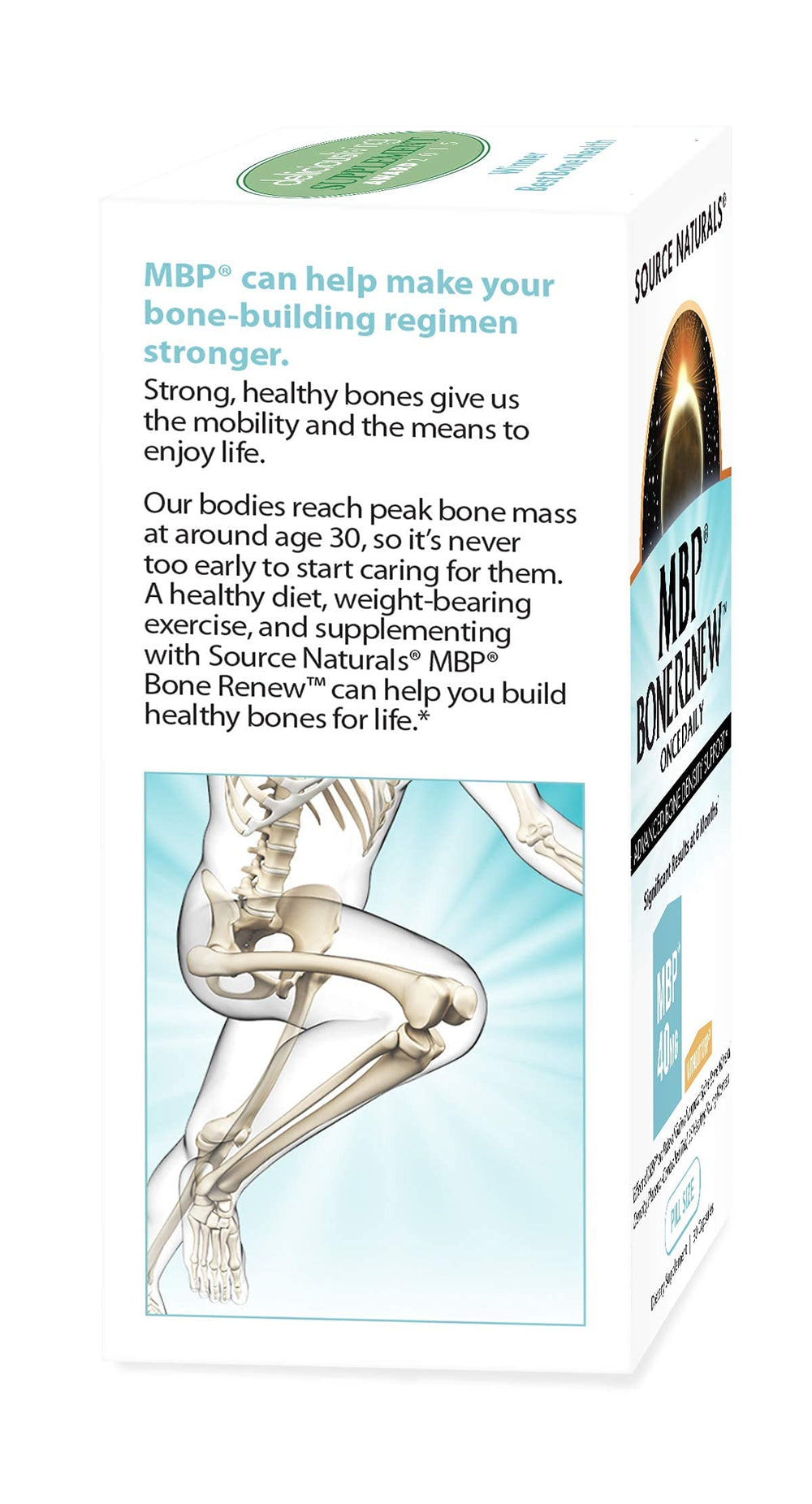 Source Naturals MBP Bone Renew USA manufacturing shows cGMP standards