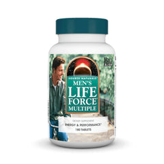 Source Naturals Men's Life Force bottle emphasizing daily energy support.