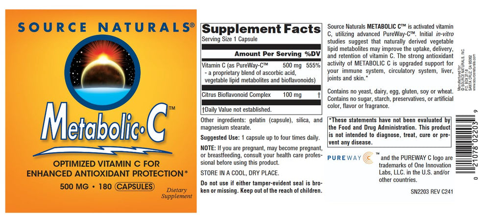 Metabolic C daily routine shot suggesting easy everyday use.