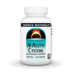 Source Naturals NAC bottle for daily antioxidant support.