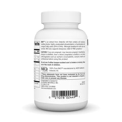 Source Naturals NKO Neptune Krill Oil label highlights the phospholipid and omega-3 blend