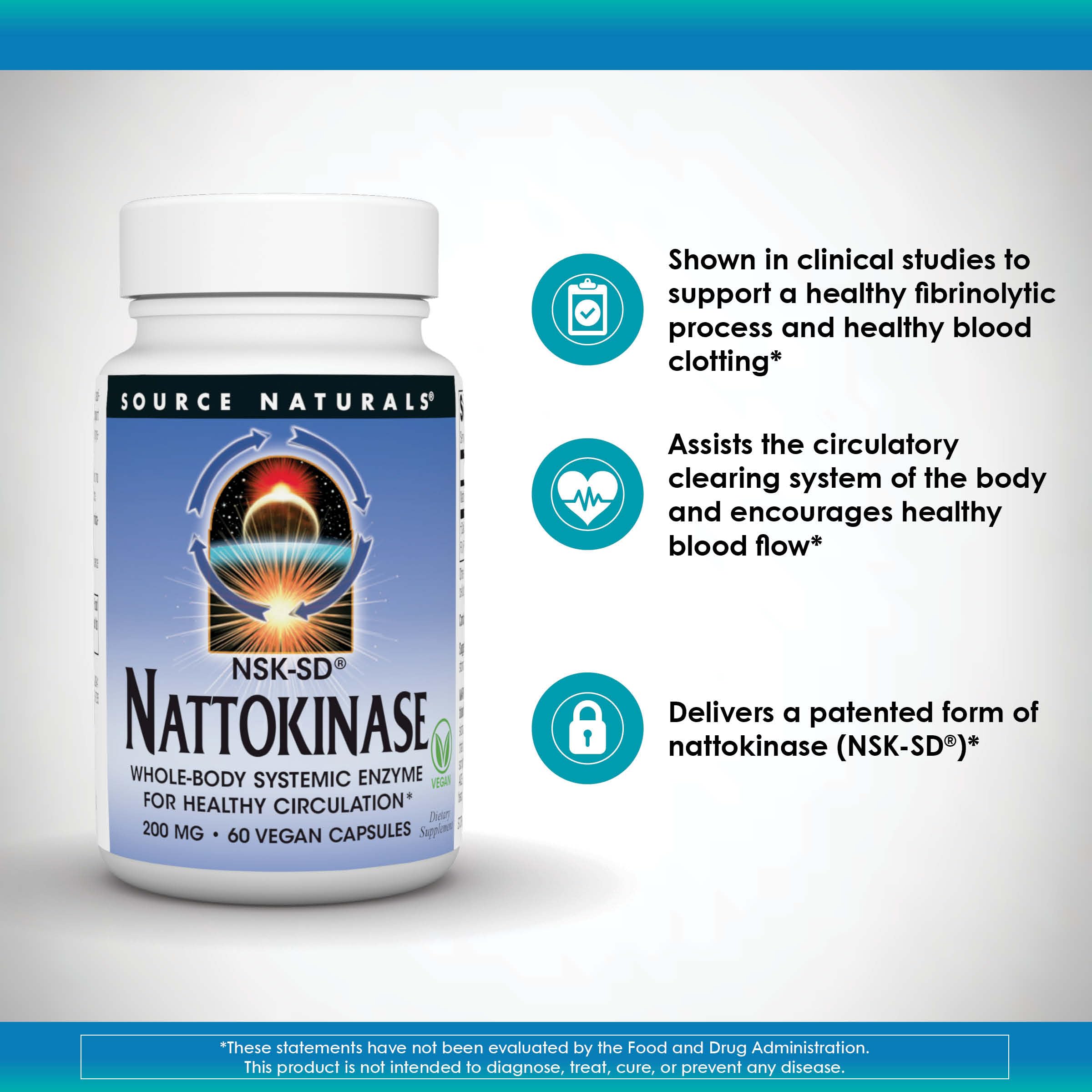 Source Naturals NSK-SD bottle packaging with capsules