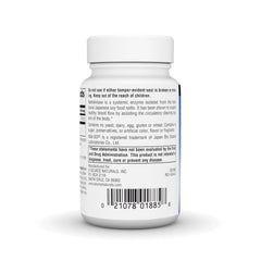 Source Naturals NSK-SD nattokinase label highlighting the patented NSK-SD formula