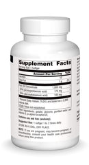 Source Naturals OmegaEPA label-closeup shows EPA and DHA for cardiovascular and brain support.